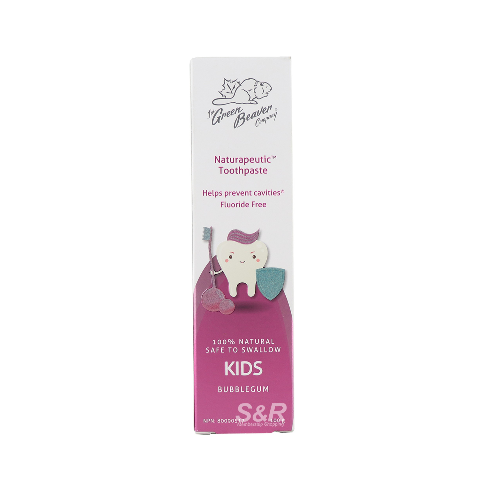 The Green Beaver Company Naturapeutic Kids Toothpaste 100g